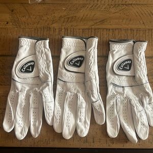 Callaway Golf Gloves - Left Hand - XL - 3 Pack